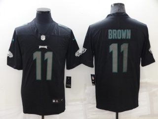 Philadelphia Eagles #11 Aj Brown Impact Limited Jersey Black