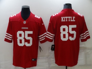 San Francisco 49ers #85 George Kittle 2022 Vapor Untouchable Limited Jersey Red