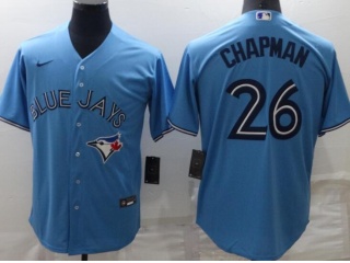 Nike Toronto Blue Jays #26 Matt Chapman Cool Base Jersey Baby Blue