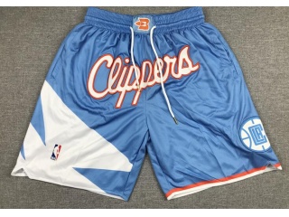Los Angeles Clippers 2021-2022 City Just Don Shorts Blue