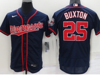 Nike Minnesota Twins #25 Byron Buxton Flexbase Jerseys Blue