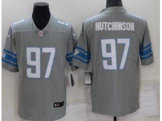 Detroit Lions #97 Aidan Hutchinson Limited Jersey Grey