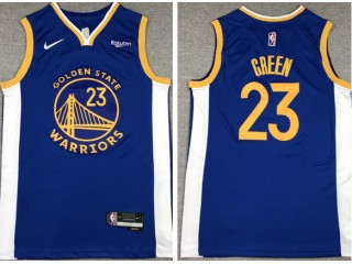 Nike Golden State Warriors #23 Draymond Green Jersey Blue