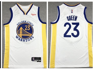 Nike Golden State Warriors #23 Draymond Green Jersey White