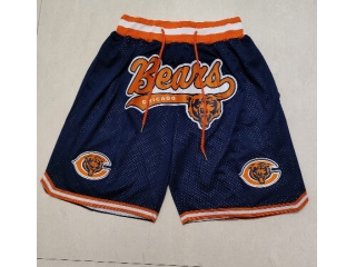 Chicago Bears Just Don Shorts Blue