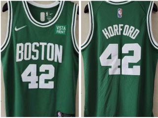 Nike Boston Celtics #42 Al Horford 75th Jersey Green