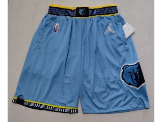 Memphis Grizzlies 75th Shorts Baby Blue