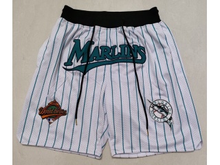 Seattle Mariners Throwback Shorts White