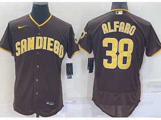 Nike San Diego Padres #38 Jorge Alfaro Flexbase Jersey Brown