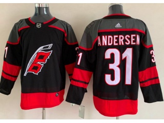 Adidas Carolina Hurricanes #31 Frederik Andersen Jersey Black