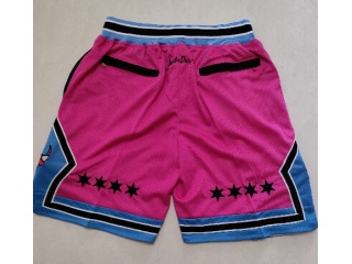 Chicago Bulls Just Don Shorts Pink