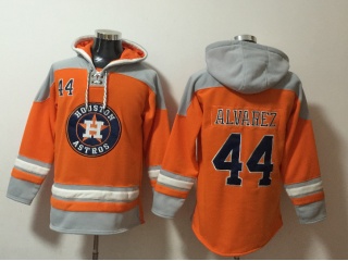 Houston Astros #44 Yordan Alvare Hoodies Orange