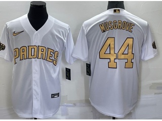 San Diego Padres #44 Joe Musgrove 2022 All Star Jerseys White