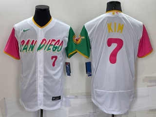 Nike San Diego Padres #7 Ha-seong Kim City Flexbase Jersey White