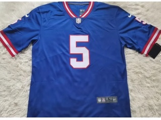 New York Giants #5 Kayvon Thibodeaux New Style Vapor Limited Jersey Blue 