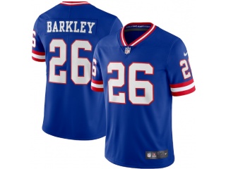 New York Giants #26 Saquon Barkley New Style Vapor Limited Jersey  Blue