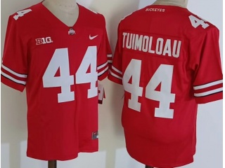 Ohio State Buckeyes #44 J.T. Tuimoloau Jersey Red