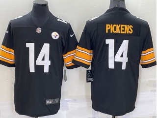 Pittsburgh Steelers #14 George Pickens Limited Jersey Black