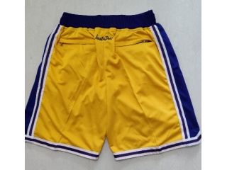 Minnesota Vikings Just Don Shorts Yellow 