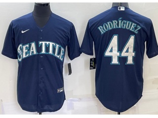 Nike Seattle Mariners #44 Julio Rodriguez Cool Base Jersey Blue