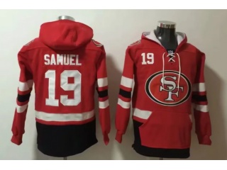 San Francisco 49ers #19 Deebo Samuel Hoodies Red