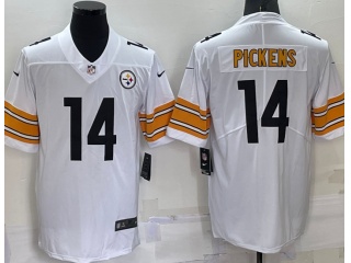 Pittsburgh Steelers #14 George Pickens Limited Jersey White