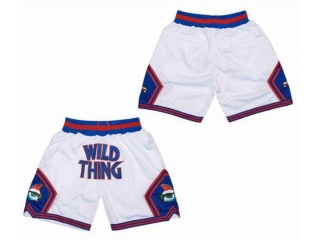 Wide Thing Throwback Shorts White