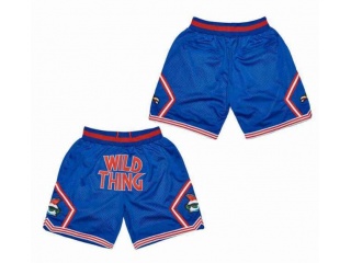 Wide Thing Throwback Shorts Blue
