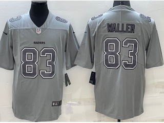 Las Vegas Raiders  #83 Darren Waller Atmosphere Jersey Grey