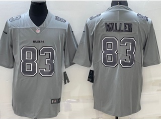 Las Vegas Raiders  #83 Darren Waller Atmosphere Jersey Grey
