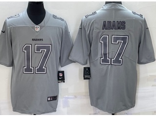 Las Vegas Raiders #17 Davante Adams Atmosphere Jersey Grey 