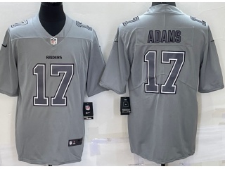 Las Vegas Raiders #17 Davante Adams Atmosphere Jersey Grey