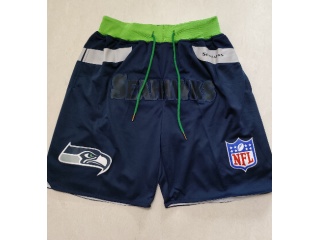 Seattle Seahawks Just Don Shorts Blue