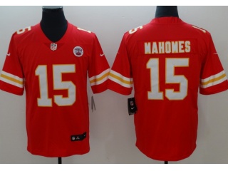 Kansas City Chiefs #15 Patrick Mahomes II Men's Vapor Untouchable Limited Jersey Red