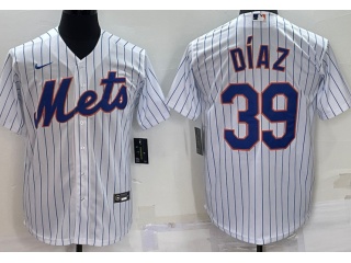 Nike New York Mets #39 Edwin Diaz White Cool Base Jersey