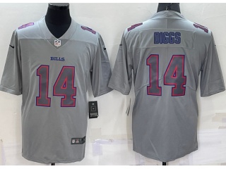 Buffalo Bills #14 Stefon Diggs Atmosphere Jersey Grey