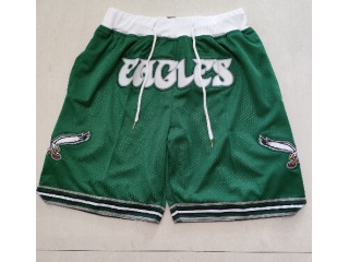 Philadelphia Eagles Just Don Shorts Green 