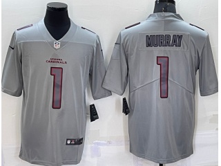 Arizona Cardinals #1 Kyler Murray Atmosphere Jersey Grey