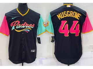 Nike San Diego Padres #44 Joe Musgrove City Cool Base Jersey Black
