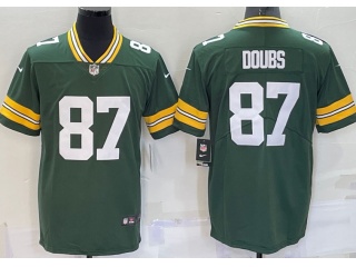 Green Bay Packers #87 Romeo Doubs Vapor Limited Jersey Green 