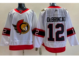 Adidas Ottawa Senators #12 Alex Debrincat Jersey White