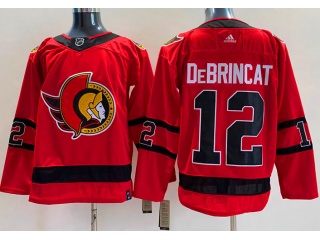 Adidas Ottawa Senators  #12 Alex Debrincat Jersey Red