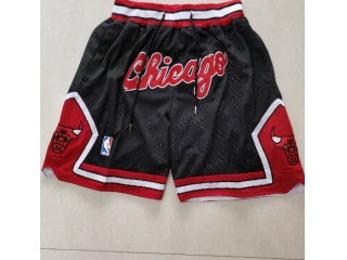 Chicago Bulls Chicago Just Don Shorts Black