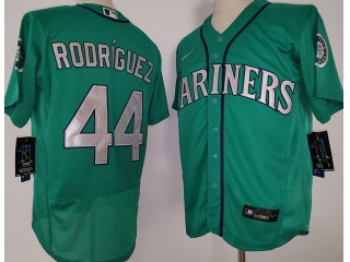 Nike Seattle Mariners #44 Julio Rodriguez Flexbase Jersey Green