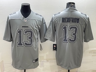 Las Vegas Raiders #13 Hunter Renfrow Atmosphere Jersey Grey