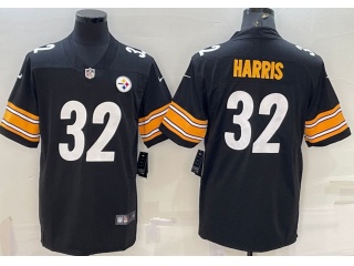 Pittsburgh Steelers #32 Franco Harris Limited Jersey Black
