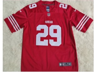 San Francisco 49ers #29 Hufanga New Style Limited Jersey Red