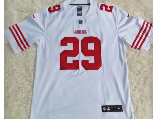 San Francisco 49ers #29 Hufanga New Style Limited Jersey White