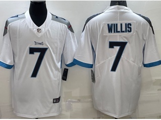 Tennessee Titans #7 Malik Willis Vapor Untouchable Limited Jersey White