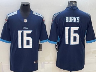 Tennessee Titans #16 Treylon Burks Limited Jersey Dark Blue